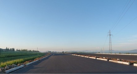 即將通車的富民一級路-赤峰信息港