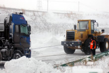 國道304線全線恢復通行，經過7晝夜全力除雪保暢通